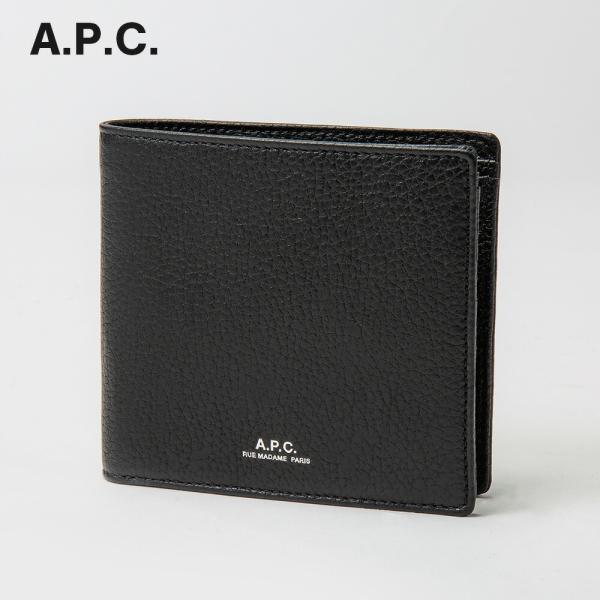 A.P.C.（アーペーセー） A.P.C PXBLH H63340 二つ折り財布 メンズ