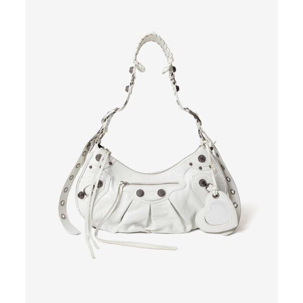 BALENCIAGA バレンシアガ LE CAGOLE SMALL SHOULDERBAG ANTIQUE SILVER