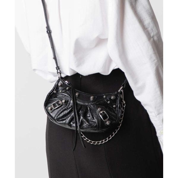 BALENCIAGA バレンシアガ LE CAGOLE MINI BAG SILVER CHAIN ル