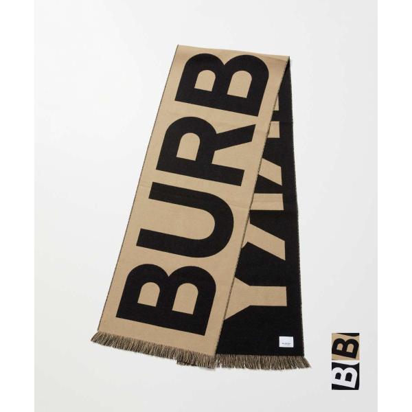 BURBERRY バーバリー ストール ウール ロゴマフラー 8057147 BURBERRY バーバリー 8054214 8057147 マフラー メンズ