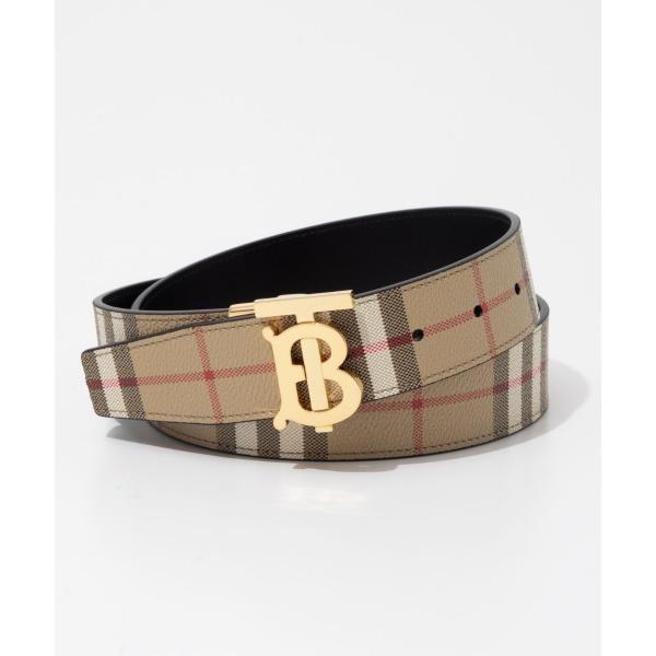 BURBERRY　バーバリー　スクエアバックル　ノバチェック　メンズベルト BURBERRYバーバリースクエアバックルノバチェックメンズベルト
