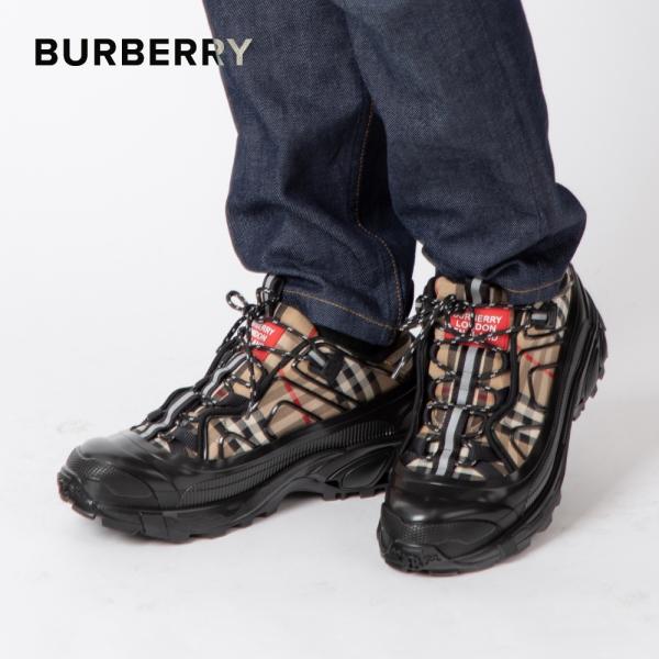 BURBERRY アイコンストライプ 靴 スニーカー BURBERRY アイコンストライプ 靴 スニーカー メンズ デザイナー