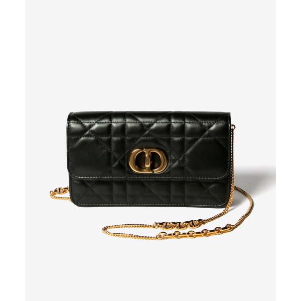 Dior ロゴ入りショルダーバッグ Christian Dior DIOR ディオール カロ チェーン ショルダー