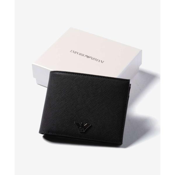ITEM INFORMATIONエンポリオアルマーニ EMPORIO ARMANI  Y4R165 Y138E メンズ 二つ折り財布型番Y4R165 Y138EカラーBLACK / ブラック / 81072サイズ本体サイズ ： 縦幅12.5...