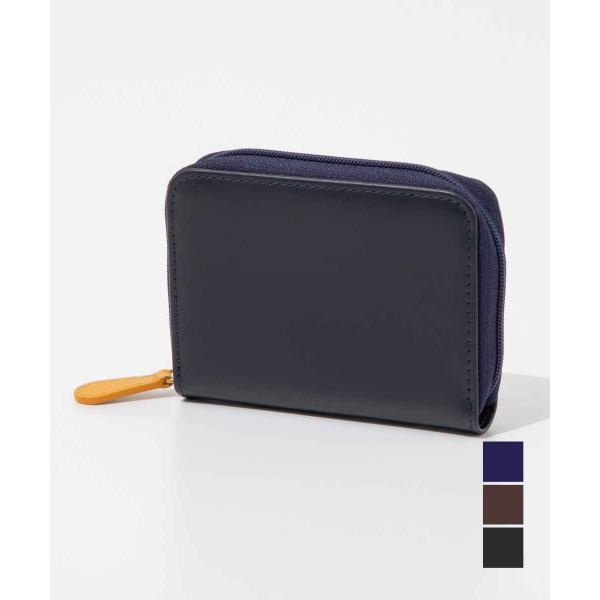 【未使用級】エッティンガー ケース 小銭入 型押し バイカラー メンズ 未使用級】エッティンガー コインケース 小銭入 型押し バイ