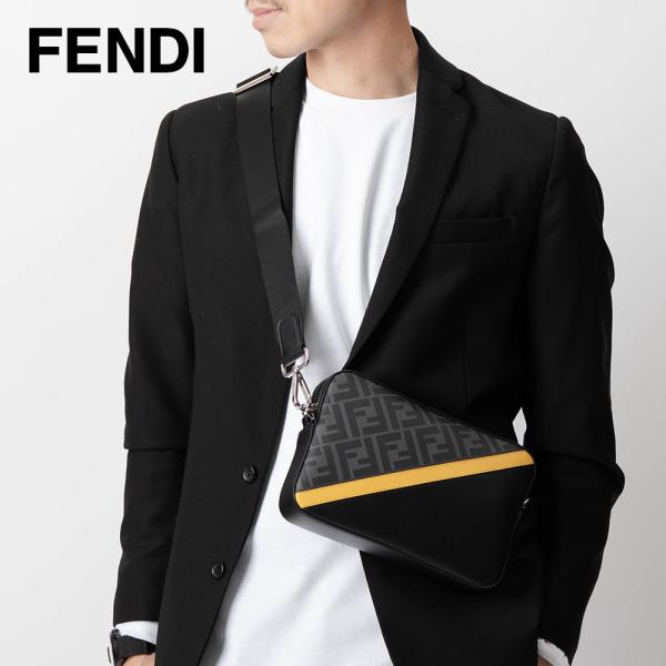 フェンディ FENDI 7M0286 A9XS ショルダーバッグ メンズ バッグ FFロゴ