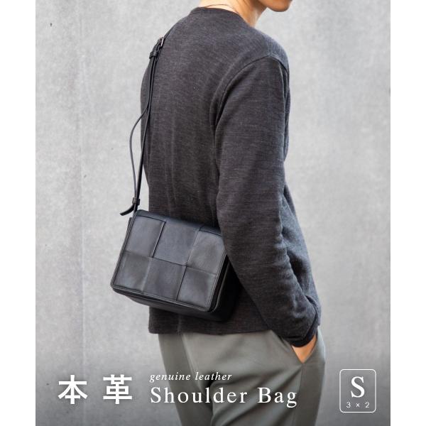 ギオネ GUIONNET PG014LP ショルダーバッグ TILE 3 BY 2 SHOULDER BAG メンズ バッグ タイルスリーバイツーショルダーバッグ 爆買