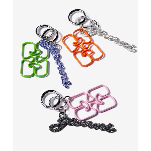 GANNI（ガニー） GANNI Signature Keyring シグネチャー キーリング