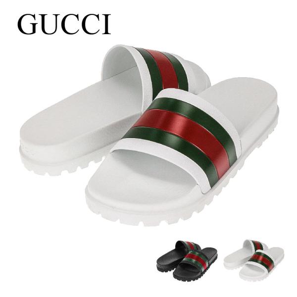 31％割引【祝開店！大放出セール開催中】 ︎新品 ︎ 正規品 GUCCI シャワーサンダル 429469 黒 9 サンダル メンズ-WWW