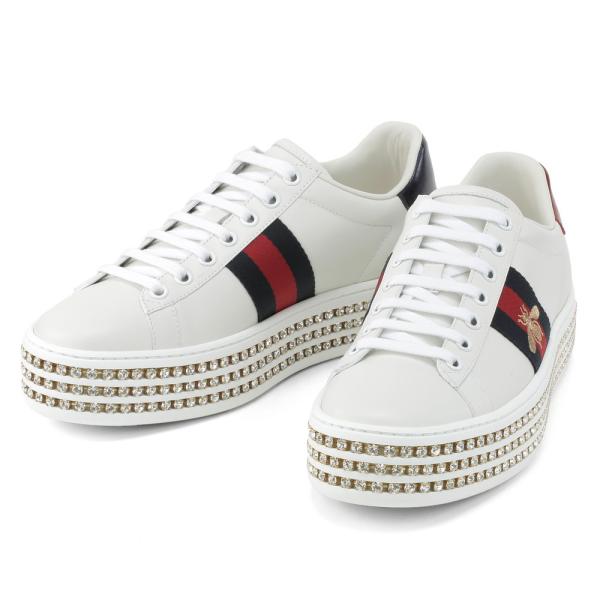 グッチ Gucci エース レディース シューズ スニーカー ラグジュアリー ブランド イタリア ランニング スポーツ Gua U Stream 通販 Yahoo ショッピング