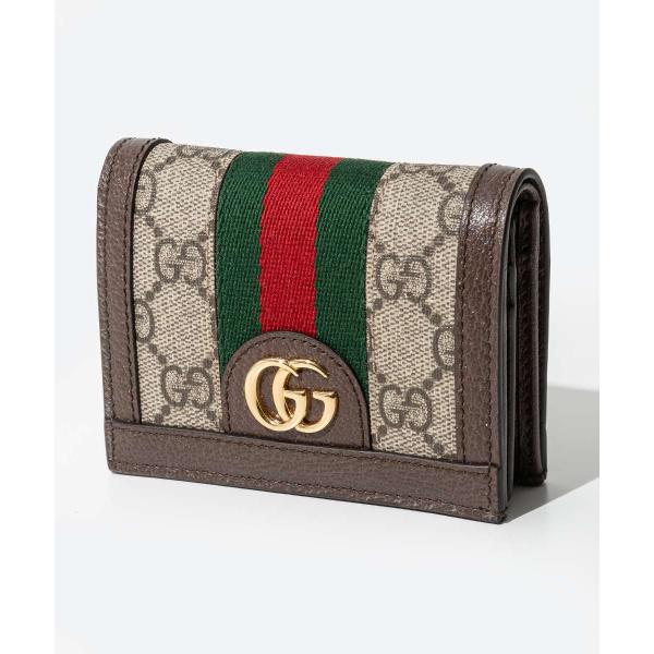 GUCCI　二つ折り財布 GUCCI グッチ 523155 96IWG 二つ折り財布 C.CASE(655M)OPHIDIA T