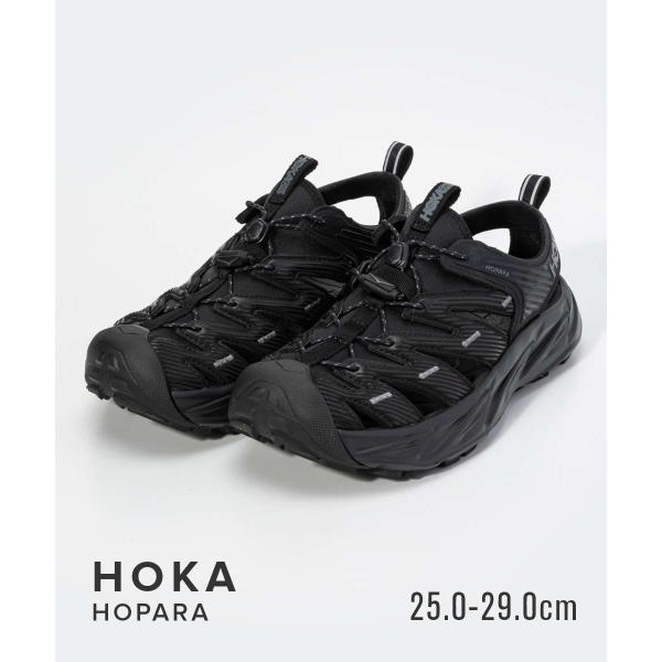 HOKA ONE ONE ホカオネオネ HOPARA ホポラ マウンテンサンダル ブラック US11/29cm 1106534 u-stream_hoo-1106534