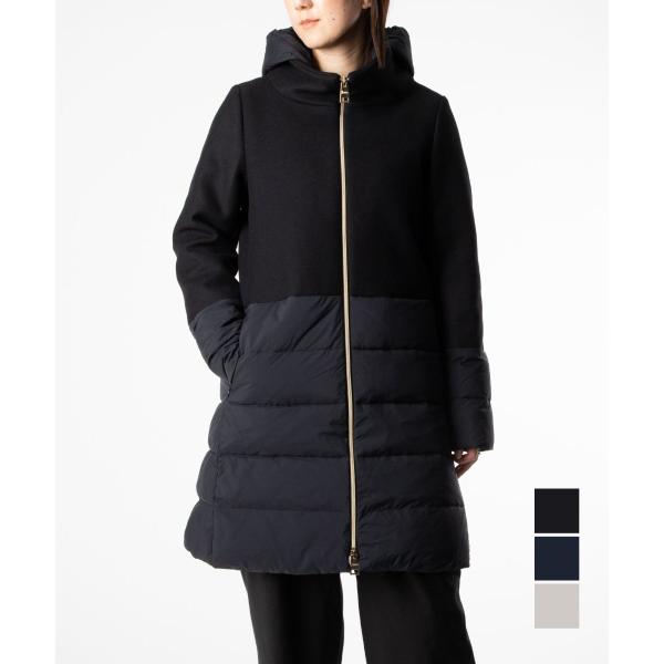 HERNO（ヘルノ） HERNO Capes ケープ ECOWOOL AND ECOAGE LONG JACKET