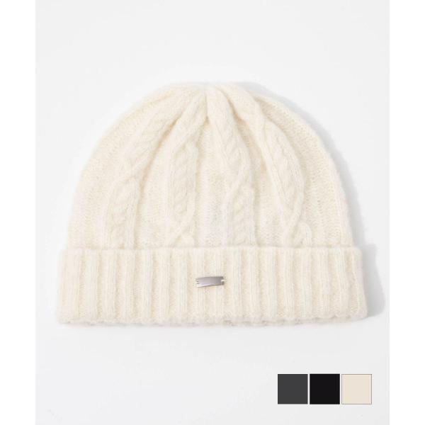 HERNO（ヘルノ） HERNO RESORT リゾート BEANIE IN CABLE KNIT ALPACA