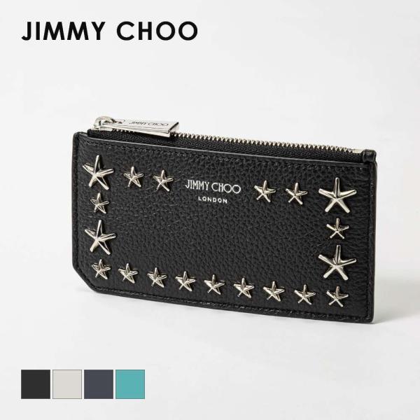 JIMMY  CHOO  ジミーチュウ　 レザー　カードケース　CASEY ケイシー -Z | ネイビーグリッターレザー・カードケース | ジミー チュウ