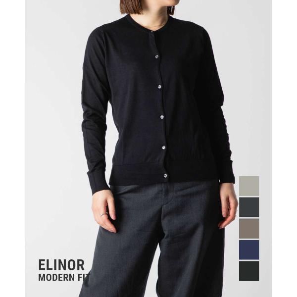 ジョンスメドレー JOHN SMEDLEY CONTEMPORARY CLASSIC コンテンポラリークラシック ELINOR MODERN FIT 30G 長袖 爆買