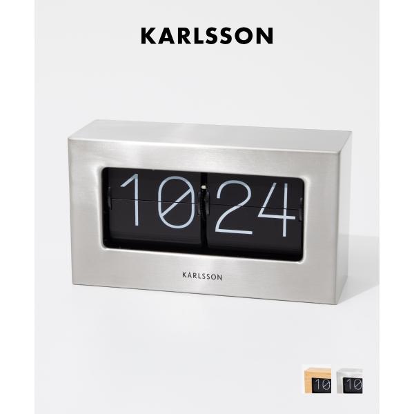 KARLSSON カールソン 掛け時計 Karlsson（カールソン） KARLSSON Wall / Table clock Boxed Flip