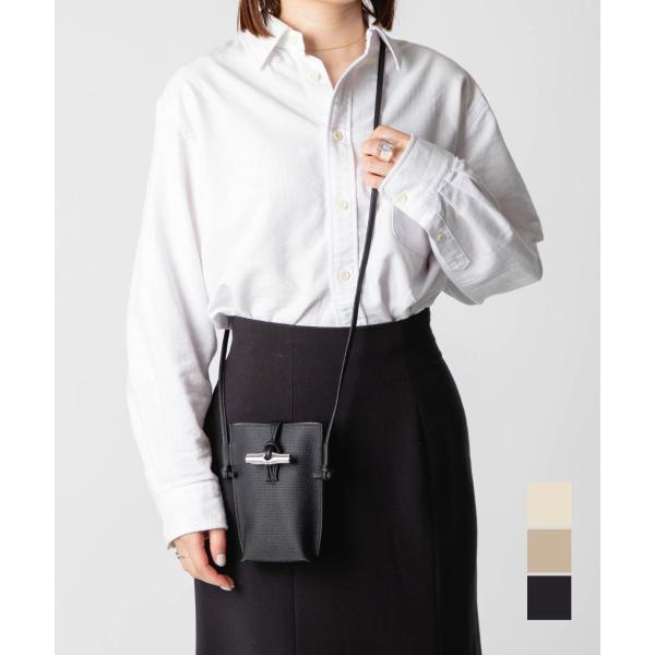 LONGCHAMP フォンケース 34180-hfp LONGCHAMP ロンシャン フォンケース LE ROSEAU PHONE CASE