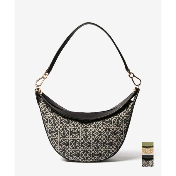 LOEWE ブラックレザー ハンドバッグ LOEWE 黒 レザーハンドバッグ