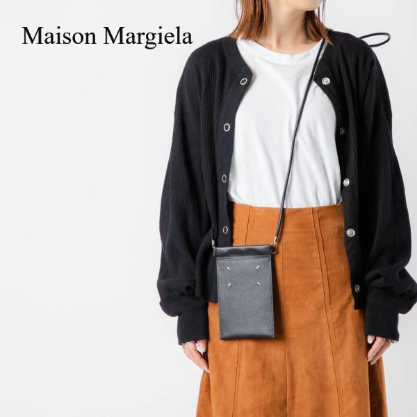 Maison Margiela スマホショルダーバッグ　ブラック 中古・古着通販】Maison Margiela 11 (メゾンマルジェラ) スマホ
