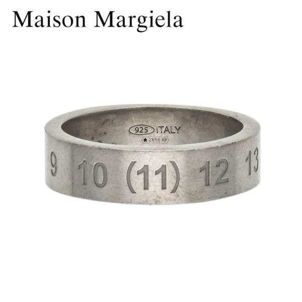 Maison Margiela 925シルバーリング　27号 Amazon | [メゾン マルジェラ] ロゴ リング 指輪 日本サイズ11号