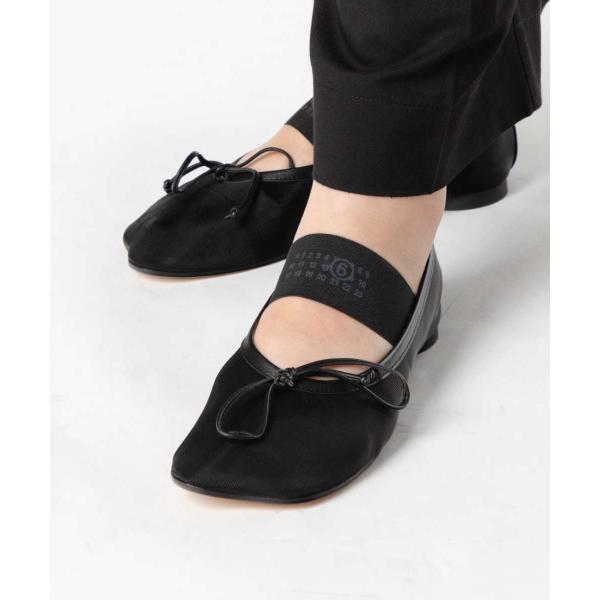 ショートバレリーナ MM6 エムエム6 ANATOMIC アナトミック Numeric Ballerinas