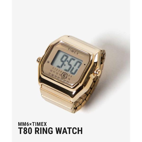 MM6 Maison Margiela × TIMEX エムエム6 T80 TW2Y50100 TW2Y50200 GOLD