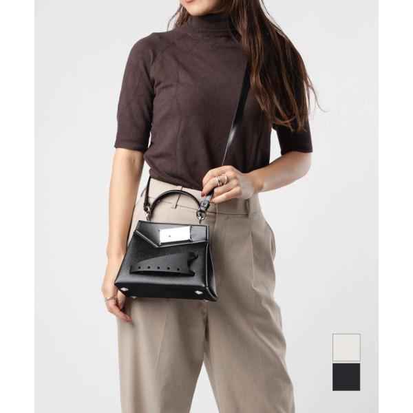 メゾン マルジェラ MAISON MARGIELA S56WG0168 P4745 ハンドバッグ SNATCHED HANDBAG SMALL レディース バック スナッチト スモール レザー 爆買
