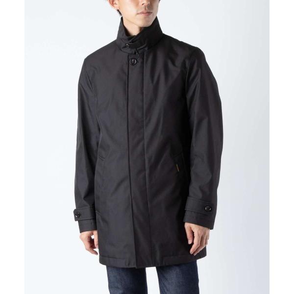 MOORER スタンドカラーコートBERECCI-WI ダークブルー 美品 MOORER（ムーレー） MOORER MOUGI100117 TEPA227 コート BERECCI-WI