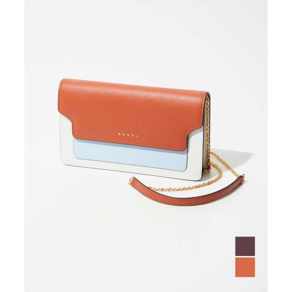 MARNI マルニ PFMO0085U2 LV520 長財布 レディース 財布 チェーン