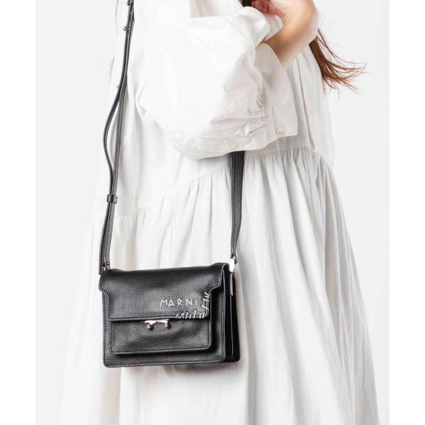 マルニ 【美品】SBMP0075L4 P6533 TRUNK SOFT MINI マルニ MARNI SBMP0075L4 P6533 ショルダーバッグ TRUNK SOFT MINI