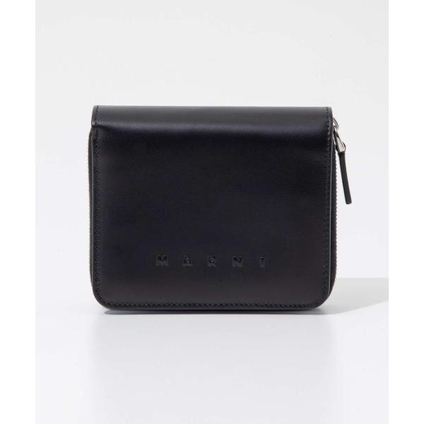 MARNI マルニ PFMI0096Q0 P5298 二つ折り財布 COMPACT ZIP
