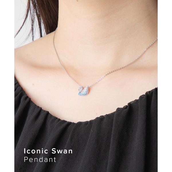 SWAROVSKI スワンネックレス SWAROVSKI ネックレス 「公式」「スワロフスキー」Swan