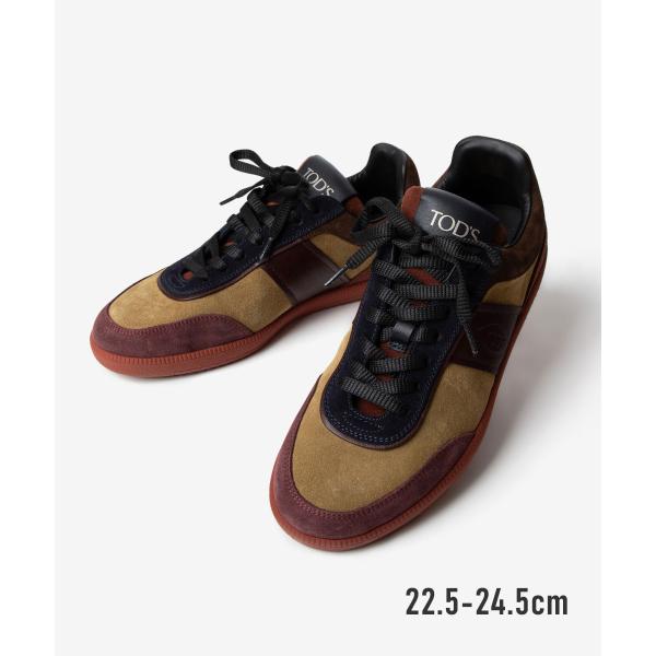 美品 箱付き ✨️ TOD’S トッズ スエード スニーカー 黒 5 イタリア製 Man ブラック スエード スニーカー XXM68C0DP30OV56M9996 | Tods