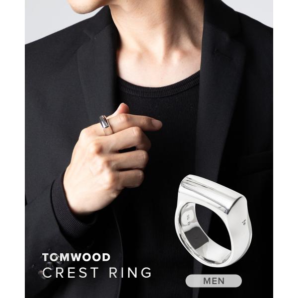 新品 TOM WOOD Crest Ring リング 60 TOM WOOD 指輪 リング Crest Ring トムウッド クレスト メンズ