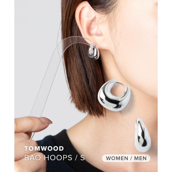 TOM WOOD（トムウッド） TOM WOOD BAO HOOPS SMALL バオ フープ