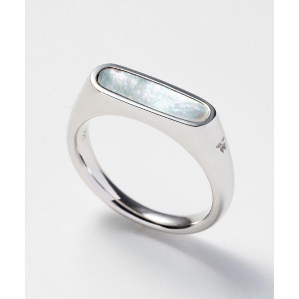 TOM WOOD♡マリオリング ホワイトマザーオブパール♡サイズ50(10号) TOM WOOD トムウッド リング Mario Ring White Mother of Pearl