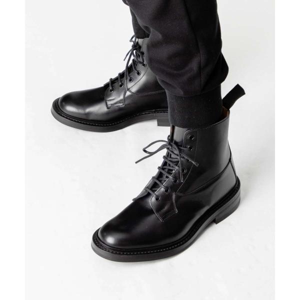 ゴ*ロ様 トリッカーズ　UK 6-5 ブーツ Tricker's トリッカーズ BURFORD バーフォード PLAIN TOE BOOTS