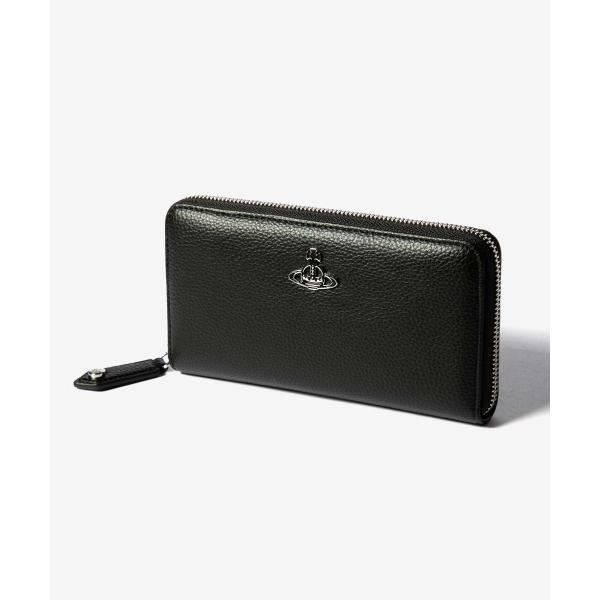 美品 ＊ ヴィヴィアンウエストウッド ディアマンテ レザー 長財布 ブラック Vivienne Westwood - 【新品】ヴィヴィアンウエストウッド