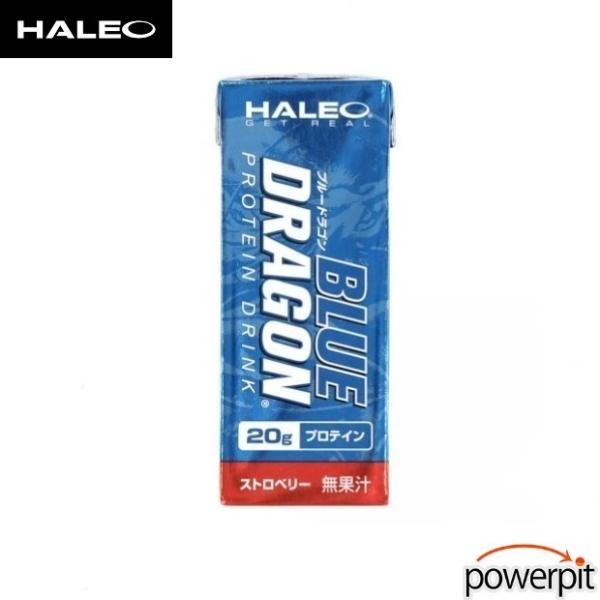 ハレオ ブルードラゴンドリンク【 ストロベリー風味 】200ml【 24個入り 】カゼインプロテイン HALEO ボディプラスインターナショナル