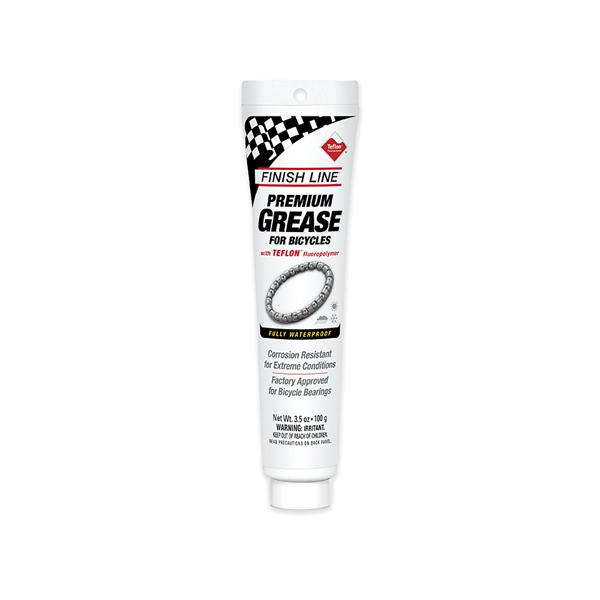 FINISH LINE フィニッシュライン Premium Teflon Grease プレミアムテフロングリス 100g ロード MTB クロスバイク 通勤 通学 グリス 自転車