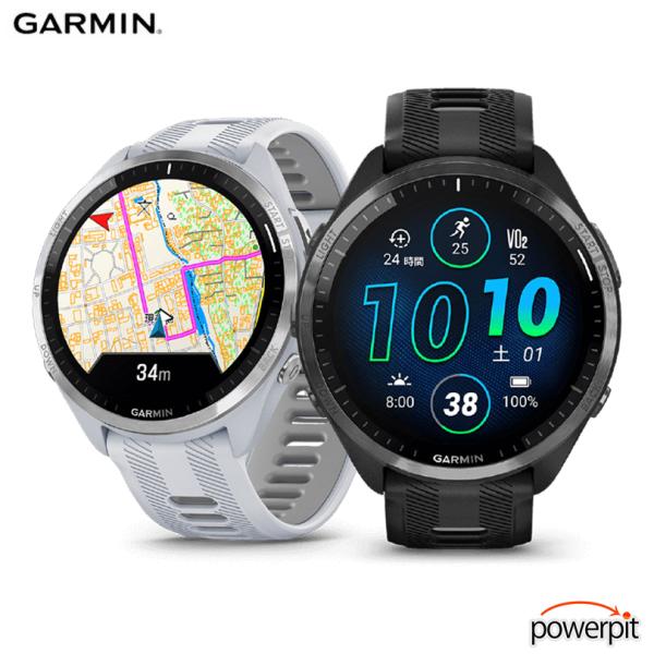 GARMIN（ガーミン） スマートウォッチ Forerunner 965 時計 白 黒
