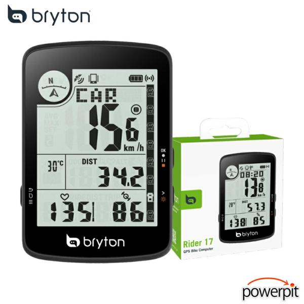 Bryton Rider17 サイクルコンピューター 最初の一台におススメのサイコン！このスペックで1万円を切っています