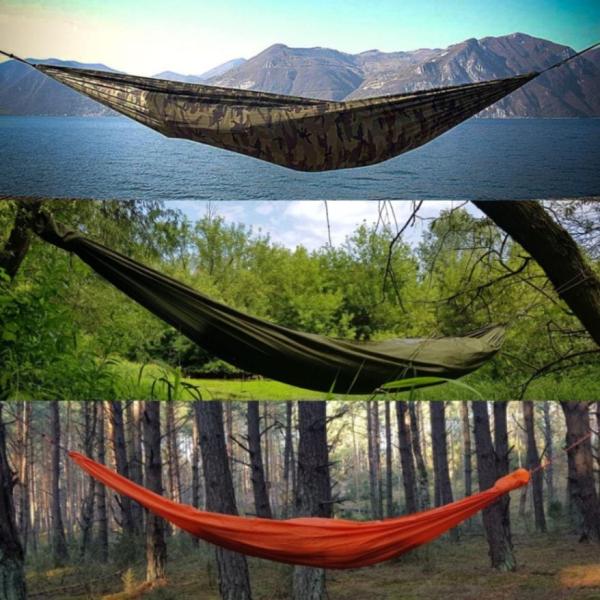 BUSHMEN travel gear ブッシュメン トラベル ギア ZEN Hammock ゼンハンモック 正規品 耐荷重 200kg 軽量 DDハンモック ONETIGRIS 自転車