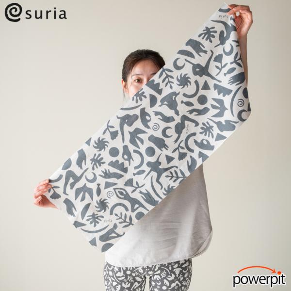 スリア SU-A096 suria×かまわぬ【 数量限定生産 】【 てぬぐい 】【 ムードラ 】【 ワンサイズ 】ヨガ yoga インターテック