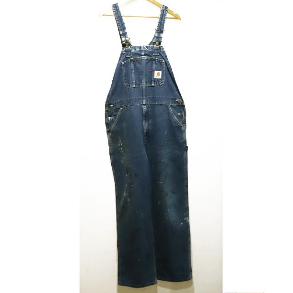 【carhartt】デニム カバーオール 80 90年代 古着 90年代～ カーハート Carhartt デニムカバーオール メンズL