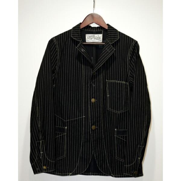 FREEWHEELERS UNION SPECIAL OVERALLS フリーホイーラーズ ユニオンスペシャルオーバーオールズ ショップ限定CONDUCTOR JACKET 36 BLK WABASH