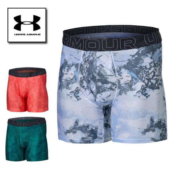セール アンダーアーマー ボクサーパンツ UAパフォーマンステック 6インチ ノベルティ アンダーウェア 1枚入り UNDER ARMOUR 1387411