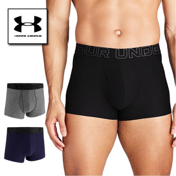 アンダーアーマー ボクサーパンツ UNDER ARMOUR UAパフォーマンステック 3インチ アンダーウェア 1387413