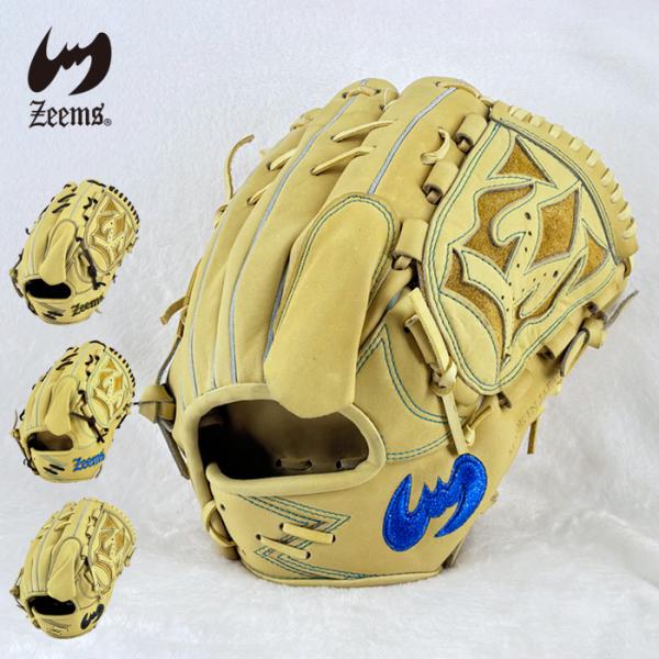 Zeems（ジームス） 野球 グローブ 軟式 投手用 湯もみ型付け済み 三方